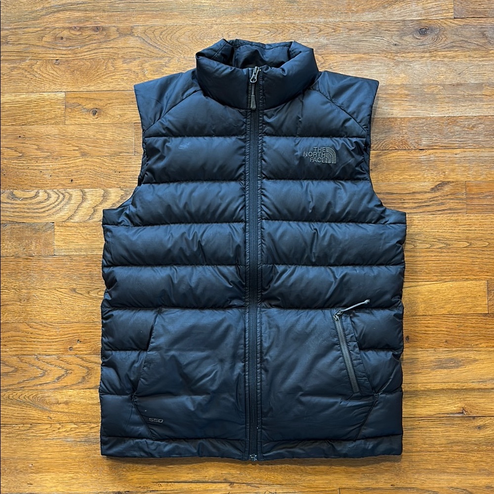 The North Face Black Puffer Vest